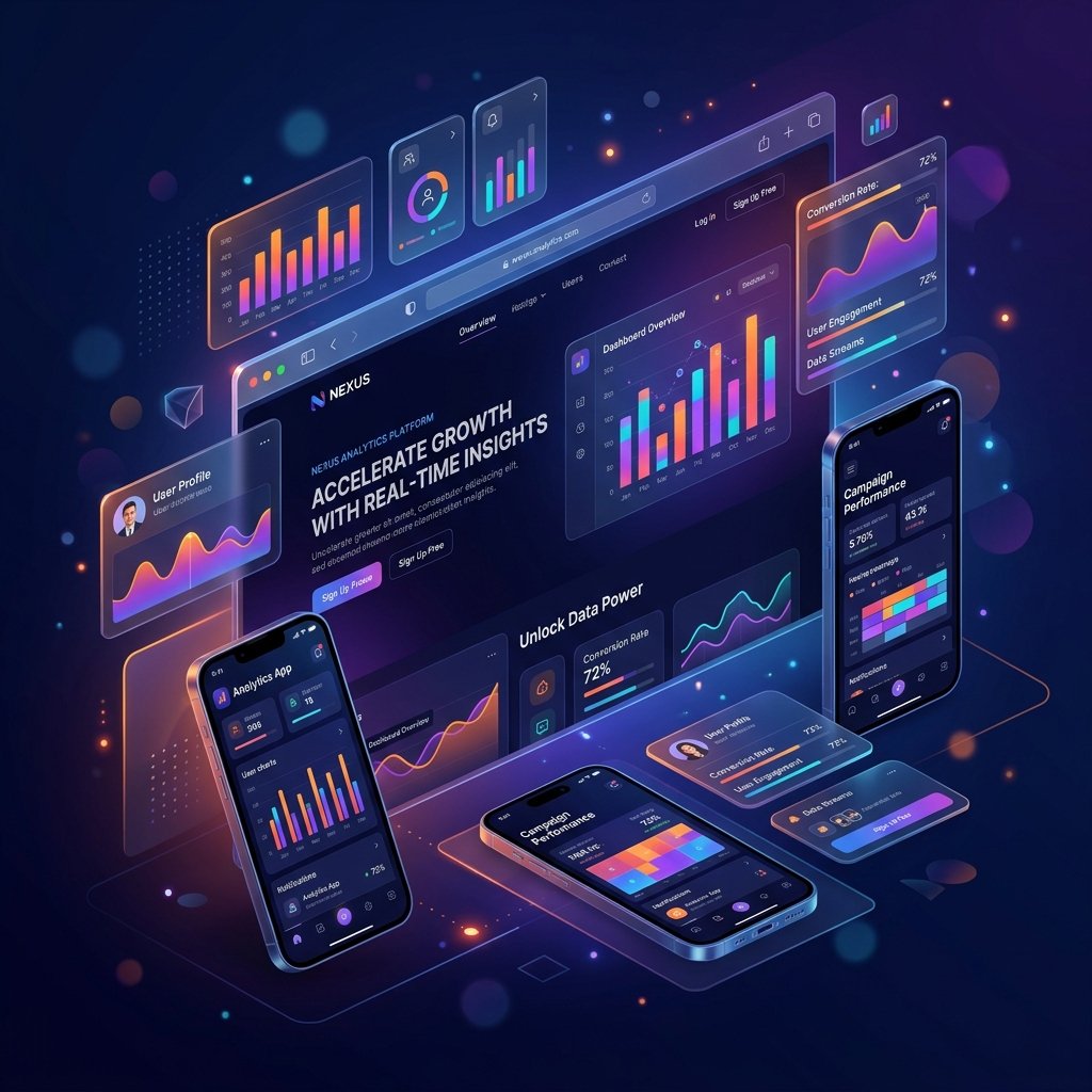 Premium Website Design Mockup Gudsoft Digital